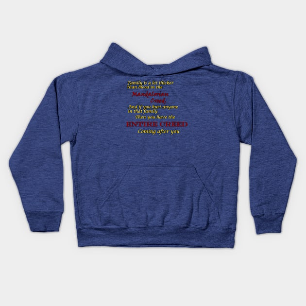 Beware the Creed Kids Hoodie by The Cantina Marketplace